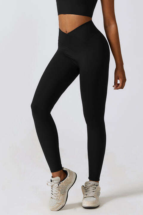 V-Waistband Sports Leggings